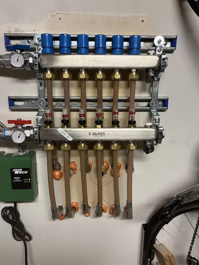 Plumber performing Leak Detection at a residential property in Spring Hill